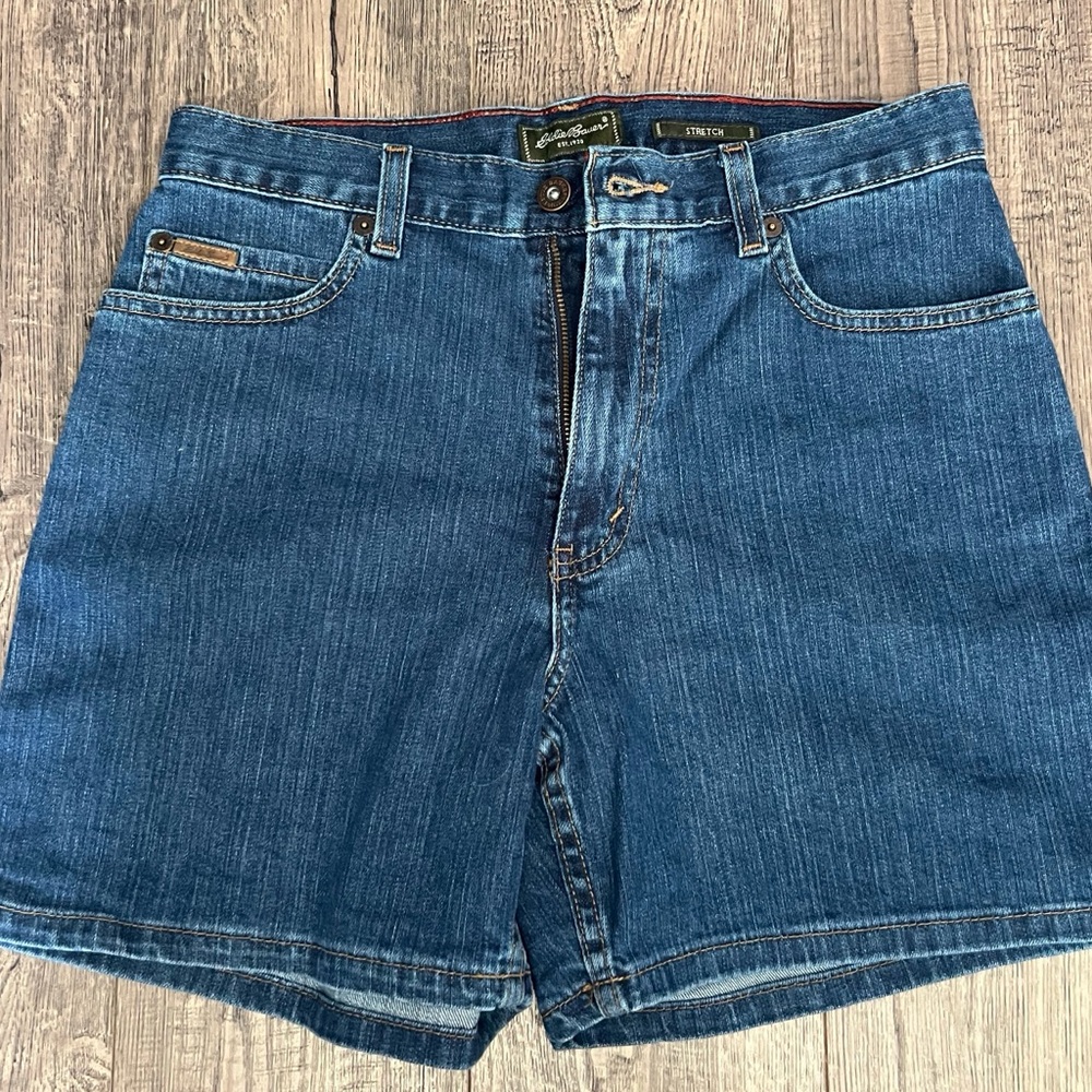 Eddie Bauer Stretch Denim Shorts